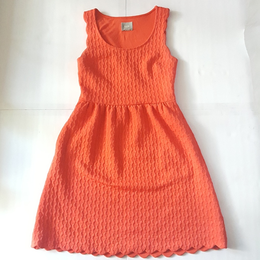 MAEVE | Women's Orange Sleeveless Dress